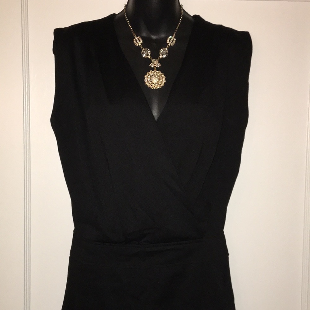 Pleated Wrap Style Tunic Top